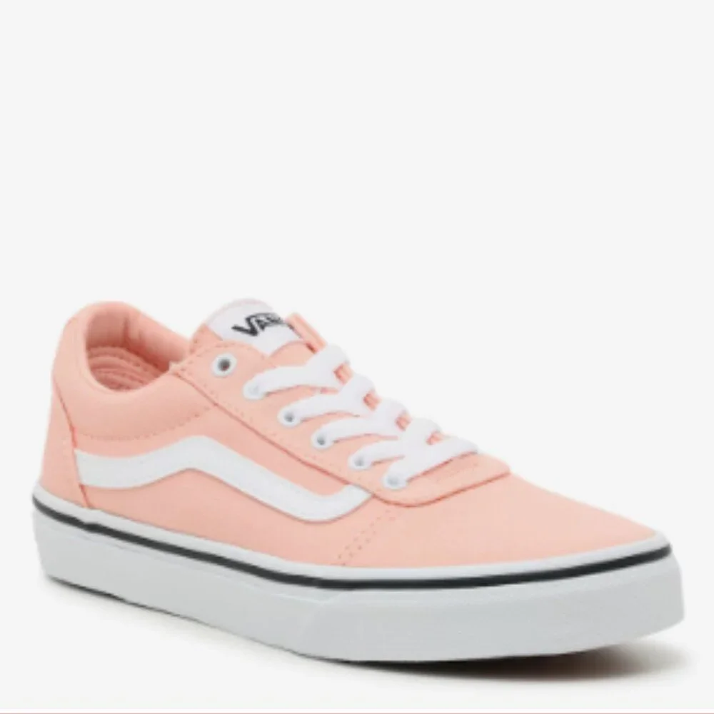 Vans Ward Canvas Low Top Girls' Big Kid Youth - Picture 1 of 7